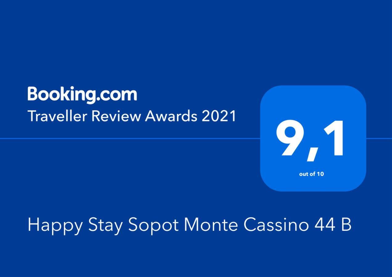 Happy Stay Sopot Monte Cassino 44 B Экстерьер фото